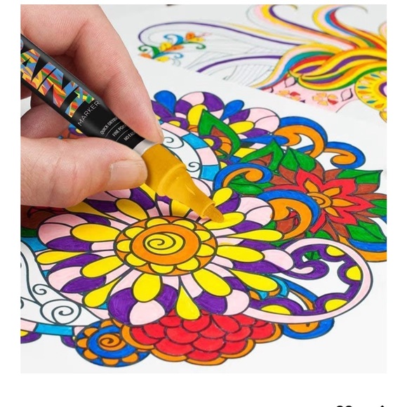 PaintMark Quick Dry Paint Pens-Write On Anything Oil Based Paint Markers 15 pk - Picture 5 of 9